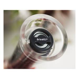 Moulin à poivre Bisetti 17,5 cm VERONA Transparent 8720, moulin haute visibilité pour une utilisation facile - Product Image 3