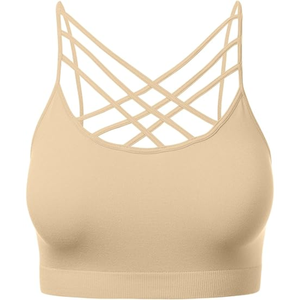 Soutien-gorge de yoga sans manches de qualité supérieure pour la course à pied - Product Image 1