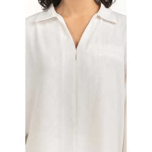 Camisas Casuales de Lino y Seda para Mujer WM-COD-WS24-204T, Transpirables, Retro, con Rayas y Estampado Sólido, Talla XL, Corte Holgado para Primavera/Verano - Product Image 2