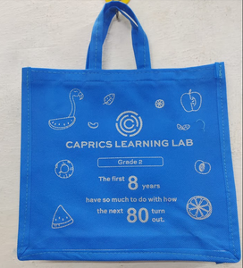 Sacs durables imprimés avec logo personnalisé Sacs fourre-tout écologiques personnalisés de qualité supérieure pour les cadeaux et la marque d'entreprise - Product Image 5