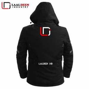 Chaqueta de Motociclismo Cardura con Certificación CE, Armadura Impermeable y Cortavientos, Transpirable, con Logotipo Personalizado, para Invierno - Product Image 4