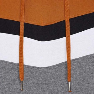 Contraste de color OEM Diseño de logotipo personalizado Ropa de hombre Sudaderas con capucha Sudaderas de calidad superior Nuevo diseño básico 100% Sudaderas con capucha de algodón para hombre - Product Image 5