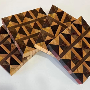 Eco-Friendly Bamboo <b>Coasters</b> with Laser Engraving Classic Modern Green Living Stone <b>Drink</b> Pads Wooden <b>Coasters</b> - Product Image 1