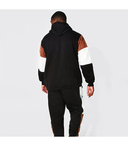 Survêtement d'hiver personnalisable du meilleur fournisseur pour hommes 100% coton Design à motif solide fabriqué en usine Respirant et élégant - Product Image 5