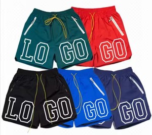 2025 Ruimai กางเกงวิ่งสำหรับผู้ชายผ้าฝ้าย100% เอวยางยืดระบายอากาศได้ดีกางเกงวิ่งออกกำลังกายผ้าซับลิเมชันสีออกแบบได้ตามต้องการ - Product Image 1