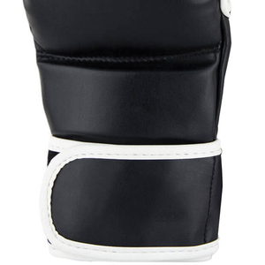 Guantes profesionales de cuero PU MMA, mitones de tirador personalizados para artes marciales, entrenamiento y deportes de lucha - Product Image 2