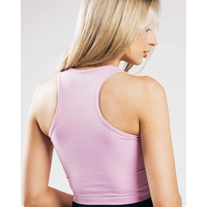 เสื้อกล้ามครอปแขนกุดสำหรับผู้หญิงปรับแต่งพิมพ์ลายได้ตามต้องการเสื้อกล้ามไหล่สุดเซ็กซี่สำหรับผู้หญิงไซส์ใหญ่พิเศษพร้อมบริการ OEM - Product Image 4