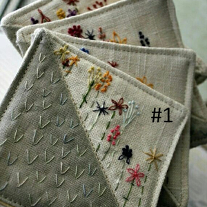 Posavasos único de algodón, bebidas absorbentes, regalos de inauguración de la casa de cumpleaños, decoración de mesa de salón de granja OEM - Product Image 2