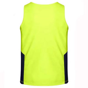 New Arrival Sport Tank Top Breathable Muscle <b>Vest</b> Custom Logo Workout Wear Sleeveless Fitness Rib Tops <b>Men</b> <b>Gym</b> Tank Top - Product Image 5