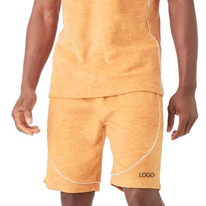 Wholesale Custom Logo Printing Outdoor Elastic Summer Cotton <b>Shorts</b> Sets Casual <b>Men's</b> <b>5</b> <b>Inch</b> <b>Inseam</b> <b>Shorts</b> Running Trunks Sets - Product Image 3