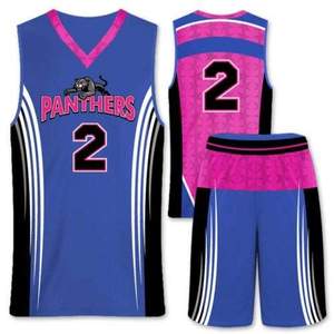 Conjunto Deportivo de Baloncesto de la Mejor Calidad, Nuevo Diseño, Directo de Fábrica, Logotipo Impreso, Tallas XS a Plus, Uniforme Transpirable 100% Poliéster - Product Image 2