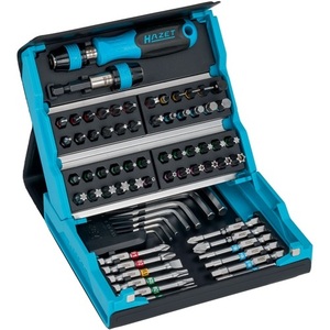 Juego de Puntas HAZET SmartCase 2200SC-1 de 69 Piezas, Incluye Puntas para Destornillador Planas/PH/PZD/6Kt./TX/TX-Bo - Product Image 3