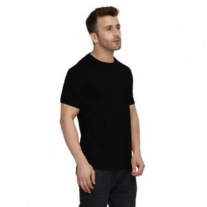 T-shirts de bonne qualité pour hommes 2026, manches courtes, couleur noire, t-shirts d'été pour hommes, derniers modèles de t-shirts de qualité - Product Image 3