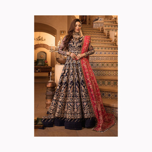 Vêtements islamiques traditionnels indiens pakistanais Salwar kameez khadr fait à la main Balochi Galla robe musulmane élégante comme lehenga choli - Product Image 3