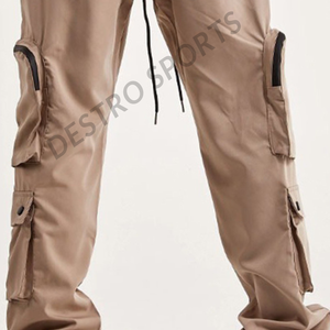 Logotipo personalizado de algodón sólido para hombre, pantalones para correr con cordón, pantalones de chándal cómodos a bajo precio a la venta - Product Image 5