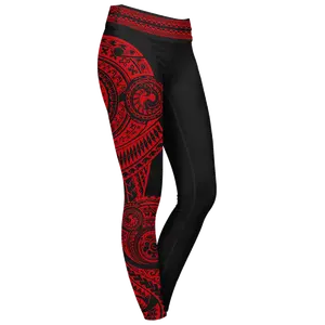 Frauen Glänzende und bunte Sublimation gamaschen Enge, Yogahose Hochdicker Spandex/Polyester-Druck Atmungsaktiver OEM-Service