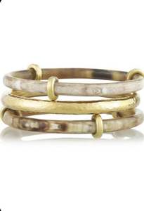 KEYWORD Puños, brazaletes y pulseras de cuerno de búfalo natural hechos de cuerno de búfalo real, disponibles en una variedad de - Product Image 2