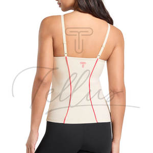 Débardeur court décontracté pour femme, de haute qualité, couleur unie, respirant, à séchage rapide, idéal pour le sport - Product Image 3