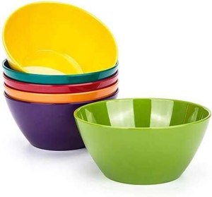 Indian Handicraft <b>Ceramic</b> Carved Eco-Friendly Durable Dishwasher Safe <b>Serving</b> <b>Bowl</b> Set for Party American Style - Product Image 6