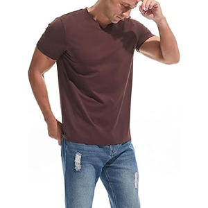 เสื้อยืดผ้าฝ้ายโอเวอร์ไซส์สำหรับผู้ชายพิมพ์ลายปักโลโก้ตามสั่งและบริการ OEM สำหรับสวมใส่ในฤดูร้อน - Product Image 2