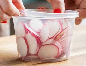 Recipientes de Almacenamiento con Tapas, Envases de Grado Alimenticio, Recipientes de Plástico Redondos o Cuadrados Duraderos de Alta Calidad - Product Image 1