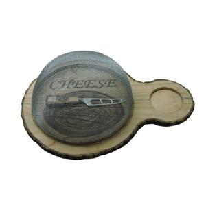 Planche à découper en bois durable résistante aux insectes de taille personnalisée Vente en gros Logo personnalisé Planche à découper en bois rectangulaire Planche à fromage en résine - Product Image 3