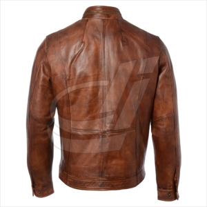 Chaqueta de cuero para hombre, al por mayor, el mejor estilo - Product Image 2