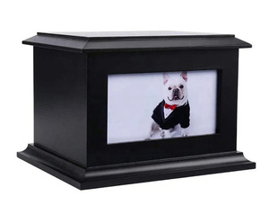 Hot Selling Modern American Style Cat and <b>Dog</b> <b>Memorial</b> Urns Quality Pet Cremation Ashes Keepsake with Photo Frame - Product Image 4