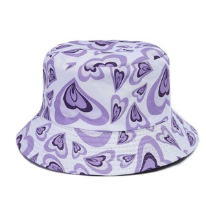 printed bucket <b>hats</b> Oem Factory Outdoor Sun Protection Fisherman reversible Men <b>Women</b> Cotton <b>hats</b> with custom logo - Product Image 1