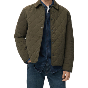 Chaqueta acolchada para hombre, abrigos de invierno personalizados con cremallera completa, prendas de vestir, chaqueta acolchada informal, chaqueta bomber de alta calidad - Product Image 2