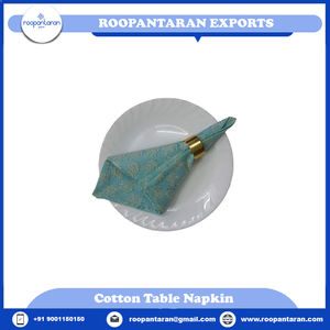 ผ้าเช็ดปากบนโต๊ะผ้าคอตต้อนปักลายทำด้วยมือดีไซน์ล่าสุดสำหรับ100% จำนวนมากปรับแต่งได้มีสไตล์ - Product Image 6