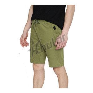 Pantalones cortos de hombre al por mayor Logotipo de pantalla personalizado pantalones cortos deportivos de algodón para correr para hombre - Product Image 3