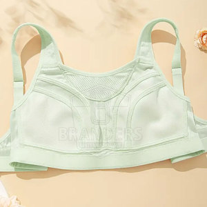 Sujetador deportivo cómodo para todo el día con tela elástica y soporte seguro para mujeres que se entrenan y hacen ejercicio - Product Image 4