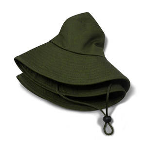 2026 Wholesale Fashion Summer Sunshade <b>Bucket</b> <b>Hats</b> Embroidery Logo Custom <b>Bucket</b> <b>Hat</b> with String - Product Image 3