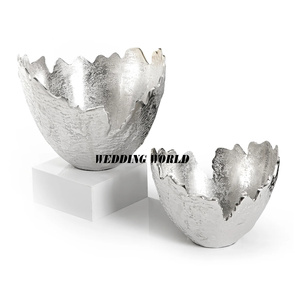 ชามช็อคโกแลตทรงสี่เหลี่ยมทำจากเงินชามใส่ขนมหวานสำหรับตกแต่ง - Product Image 6