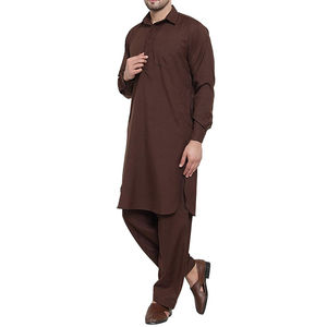 Vente en gros d'usine, shalwar kameez décontracté pour homme de haute qualité, nouveau design, 100% coton, vêtements salwar pour homme - Product Image 3