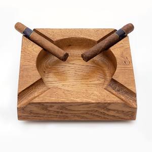 Cendrier en bois personnalisé d'exportation en vrac avec marque privée accessoires pour fumeurs de la plus haute qualité - Product Image 1