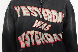 Sudadera con Capucha Deportiva Impex, Personalizada, Lavada al Ácido, con Cremallera Completa, Felpa Francesa, Desteñida al Sol, Bordada, para Hombre - Product Image 5