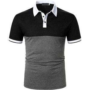 Chemises polo pour hommes, nouvelle tendance de la mode, coton de qualité supérieure, tissu tricoté sur mesure, grandes tailles - Product Image 6