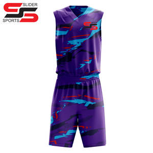 Maillot de basket-ball de haute qualité en gros, uniforme de basket-ball réversible respirant personnalisé, vêtements d'entraînement pour adultes - Product Image 3