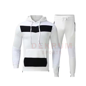 Survêtement d'hiver à capuche pour homme à bas prix, 100 % coton, sur mesure, couleur unie, respirant, écologique - Product Image 1