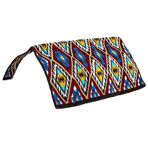 Western Show Horse Saddle Blanket Diseño de Nueva Zelanda Manta de sillín de lana hecha a mano Top Wool Saddle Pad Size - Product Image 2