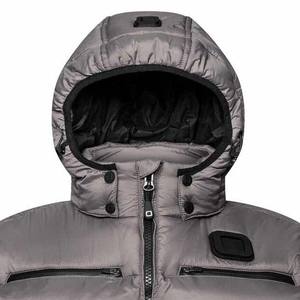 Men's High Street Style Sleeveless Jackets Lightweight Puffer <b>Vest</b> Breathable Bubble Hood Winter <b>Outdoor</b> Workwear Canvas Coated - Product Image 6
