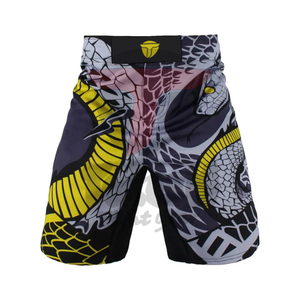 Pantalones cortos de MMA ligeros para hombre al por mayor con logotipo personalizado último diseño personalizado ropa de artes marciales de secado rápido transpirable - Product Image 1