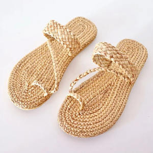 Sandalias de Playa de Pasto Marino al Mejor Precio para Mujer, Sandalias Ecológicas de Verano para Mujer de Fábrica en Vietnam - Product Image 2