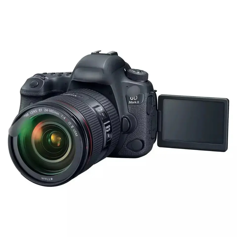 WHOLESALE NEW Camera 6D 5D Mark With DSLR Camera Battery with EF 24-105mm High Quality Lens Wi Fi Enabled with bundle
