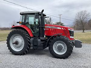 Massey Ferguson 7620 4WD 180HP Tractor de ruedas de alto rendimiento Agricultura Trabajo pesado Equipo agrícola duradero Motor de motor - Product Image 6
