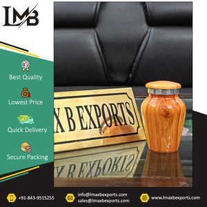 Gran demanda de mini urnas de cremación de tamaño compacto de recuerdo más vendidas/urna conmemorativa para cenizas del mejor fabricante indio - Product Image 4