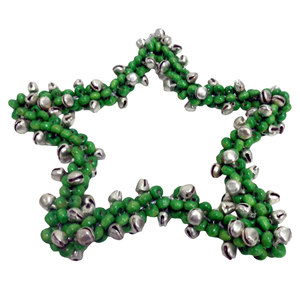 Décoration de noël nouveauté maison décorative suspendus étoile fer/perles tenture murale étoile pour la main en vrac - Product Image 4