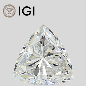 Diamante de Laboratorio Trillion de 1 Quilate, Corte Trillion, Claridad VS2, Certificado IGI, Suelto - Product Image 1